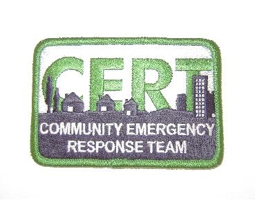 FEMA CERT Logo Embroidered Patch