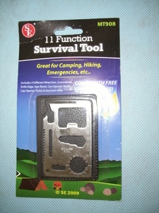 Survival Tool 11 Function with carrying case