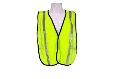 HI VIZ All Purpose Mesh Vest, 1inch vertical reflective stripe, fits: 2X-3X