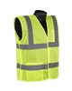 SAFETY VEST, CLASS II LIME 5 PT BREAKAWAY