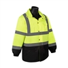 HI VIZ Parka w/ Black Bottom, ANSI Class 3