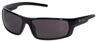 INOXÂ® ENFORCERâ„¢ Safety Glasses, Anti-Scratch, Grey Lens, Black Frame