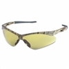 NEMESIS Anti-Fog/Anti-Scratch Safety Glasses, Amber Lens, Camo Frame