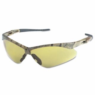 NEMESIS Anti-Fog/Anti-Scratch Safety Glasses, Amber Lens, Camo Frame