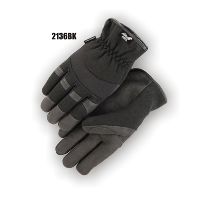 #2136BK  ARMOR SKIN Hawk Slip On Style Gloves