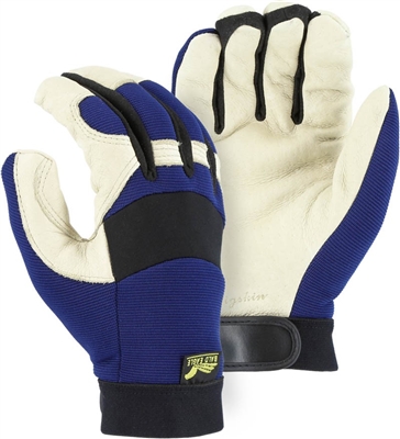 Winter Lined Mechanics Gloves w/ Pigskin Palm