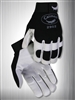 Caiman Mechanics Gloves, White Goatskin Leather