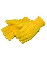 CHORE GLOVES, GOLDEN HVY WT, COTTON