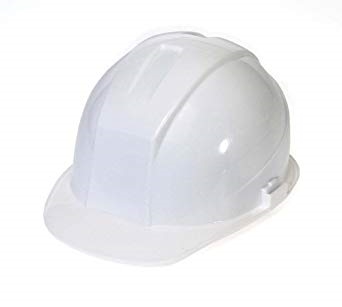 WHITE, DURASHELL HARD HAT, 4PT RATCHET SUSPENSION