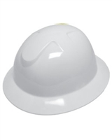 DURASHELL FULL BRIM HARD HAT, 6PT, RATCHET