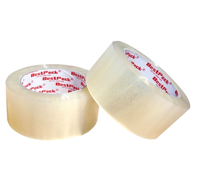 Clear Packaging Tape 48mm x 100mm, 36 Rolls/Case