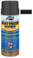 Flat Black Spray Paint, 12 oz