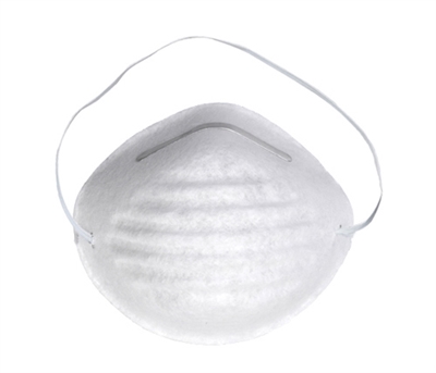 Disposable Dust Masks - Nuisance Level, Box of 50