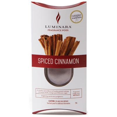 Luminara  Fragrance Cartridge For Fragrance Diffusing Candles - Spiced Cinnamon