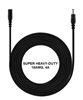 10-ft Power Extension Cable - SUPER HEAVY-DUTY - 18AWG - 4A - 5.5mm x 2.1mm Barrel Connectors - Works with Battery Eliminator Kits