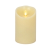 Luminara - Flameless LED Candle - Indoor - Wax - Ivory - Vanilla Scented - Remote Ready - 3.5" x 5"