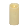 Luminara - Flameless LED Candle - Indoor - Wax - Ivory - Vanilla Scented - Remote Ready - 3.5" x 7"