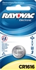 Rayovac -  CR1616 - 3.0V - Lithium Button Battery - 1-Pack