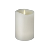 Luminara - 360-Degree Flameless LED Candle - Indoor - Unscented White Wax - Remote Ready - 3" x 4"