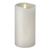 Luminara - 360-Degree Flameless LED Candle - Indoor - Unscented White Wax - Remote Ready - 3" x 8"