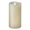 Luminara - 360-Degree Flameless LED Candle - Indoor - Wax - Ivory - Remote Ready - 3" x 8"