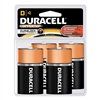 Duracell Coppertop With Duralock Technology - D-Cell - 1.5V - Alkaline Battery - 4-Pack