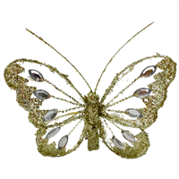 8cm Butterfly Champagne  0208123