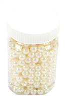 10mm Pearl Beads Tub Ivory. 0411292