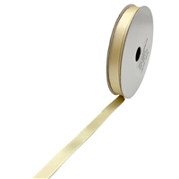 10mm Cream Satin Ribbon