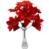 Red Poinsettia x7