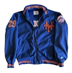 Frank Viola's New York Mets Game-Worn Diamond Starter Jacket!