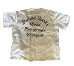 Michael Spinks Fight Worn Cornerman's Jacket!