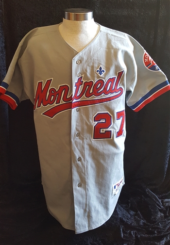 Vladimir Guerrero's Montreal Expos Game-Worn Road Jersey #27