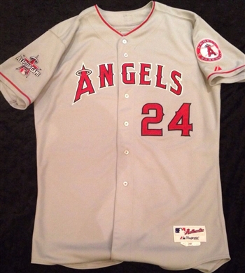 Dan Haren's 2010 Anaheim Angels Game-Worn Jersey with *All-Star* Game Patch!