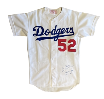 1981 Steve Sax Los Angeles Dodgers Rookie Season Game-Worn Jersey!