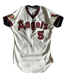 Brian Downing's 1985 California Angels Game Worn Jersey!