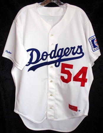 Tim Leary's 1988 L.A. Dodgers Game Used / Worn Jersey!!