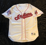 Jose Mesa's 1995 *All-Star* Game Cleveland Indians Game Worn & Autographed Home Jersey