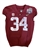 Damien Harris Alabama Crimson Tide Game-Worn & Autographed Bowl Jersey #34!