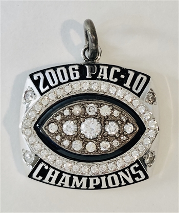 2006 Cal Bears "Pac-10" Champions NCAA Football Pendant!