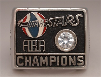 1971 Utah Stars "ABA" World Champions 10K Gold Ring