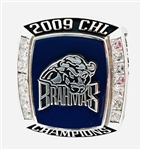 2009 Texas Brahmas CHL Hockey Champions Ring!