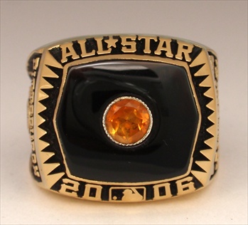 2006 MLB "All-Star Game" 14K Gold-Plated Ring
