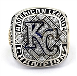 Scott Welkowsky's Rings of Champions  is selling this  beautiful 2014 Kansas City Royals American League Champions 10K Gold & Diamond Ring!