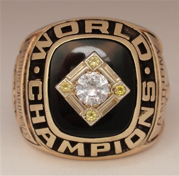 1967 St. Louis Cardinals World Series Champions 14K Gold & Diamond Ring!