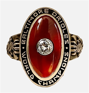 1970 Baltimore Orioles "World Series" Champions 14K Gold Ladies Ring!