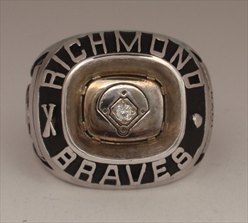 1978 Richmond Braves "Governors Cup" Triple-A Champions Baseball Ring!