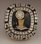 2006 Miami Heat N.B.A. World Champions 14K Gold & Diamond *Real* Ring in the Original Wood Presentation Box!  {{ Rare Player's Version }}