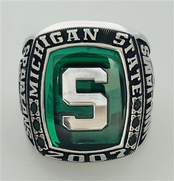 2007 Michigan State Spartans "Champs Bowl" Championship Ring!