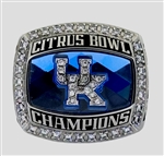 2021 Kentucky Wildcats "Governors Cup" / Citrus Bowl Football Championship Ring.